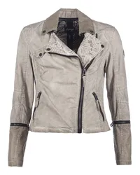 Maze Lederjacke Grau