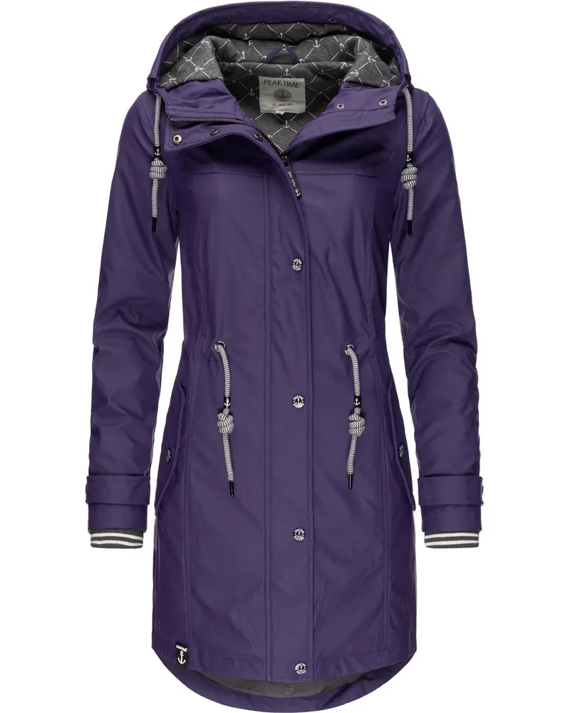 Peak Time Regenjacke Lila