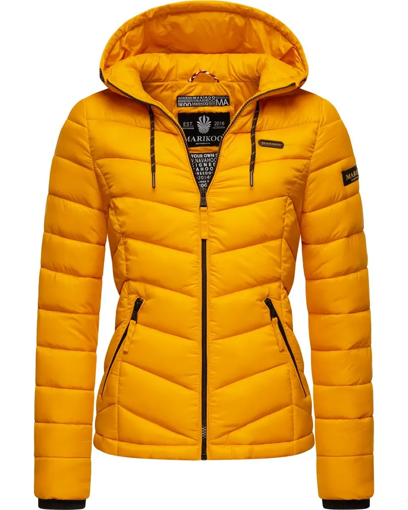 Marikoo Steppjacke Gelb