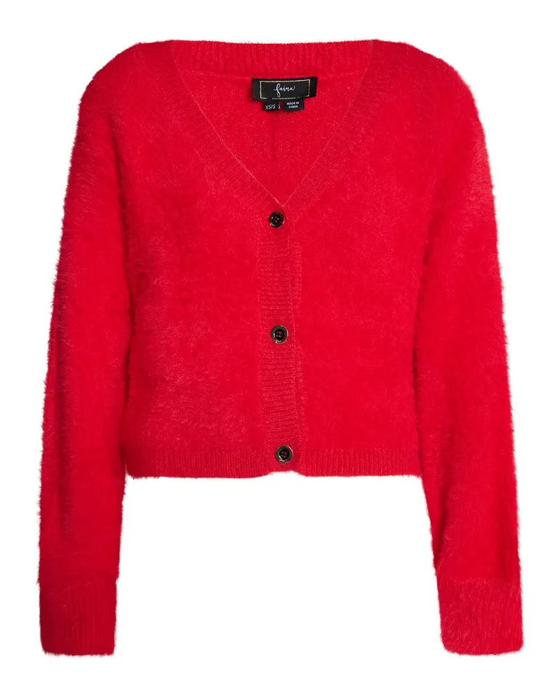 FAINA Strickjacke Rot