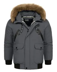 Indicode Winterjacke Grau