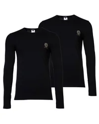 Versace Jeans Longsleeve 2er Pack Schwarz