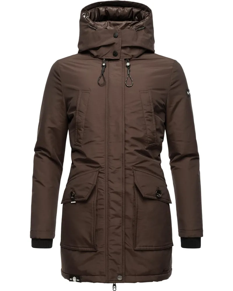 NAVAHOO Winterjacke Braun