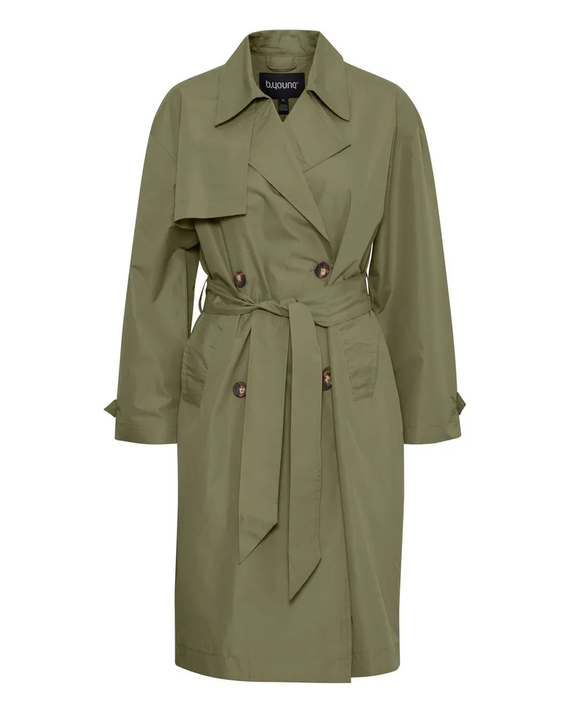 b.young Trenchcoat Grün