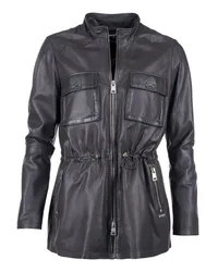 Maze Lederjacke Schwarz