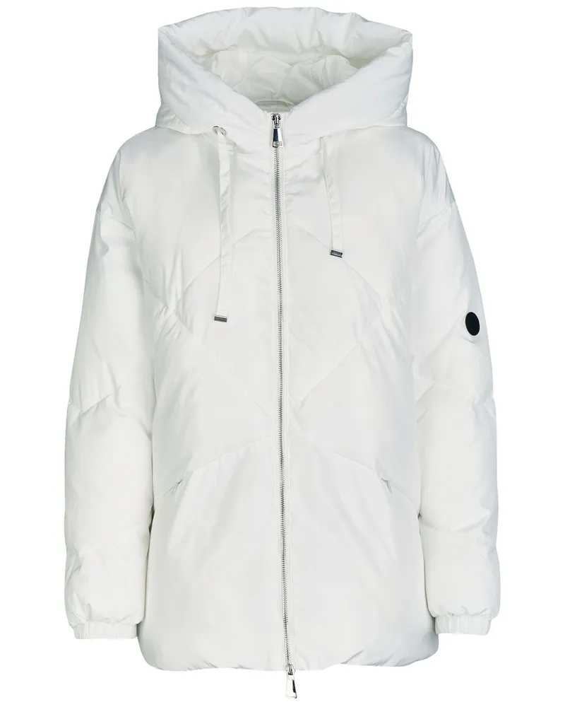 White Label Pufferjacke Weiß