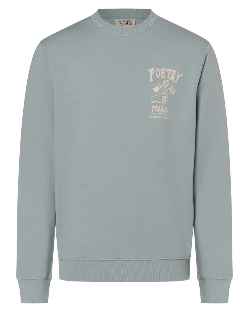 Scotch&Soda Sweatshirt Blau