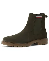 Tommy Hilfiger Boots aus Leder Grün