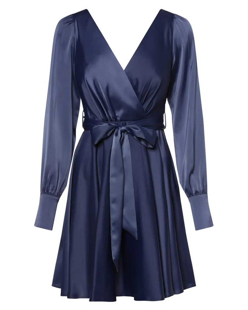 Marie Lund Abendkleid Blau