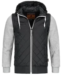 Indicode Winterjacke Schwarz