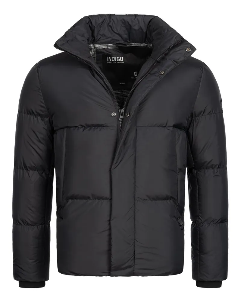 Indicode Winterjacke Schwarz