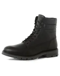 Tommy Hilfiger Boots aus Leder Schwarz