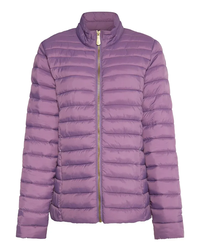 FAINA Leichte Steppjacke Lila