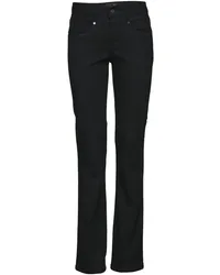 Fransa Straight-Jeans Schwarz