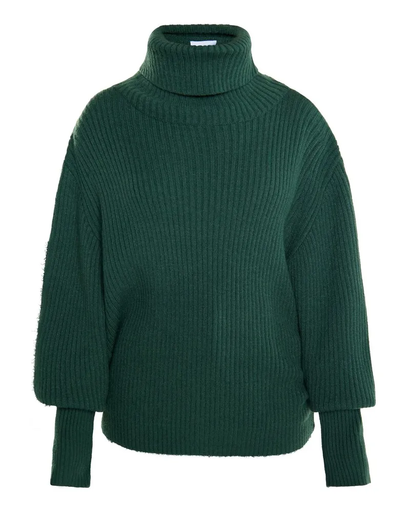 Usha Rollkragenpullover Grün