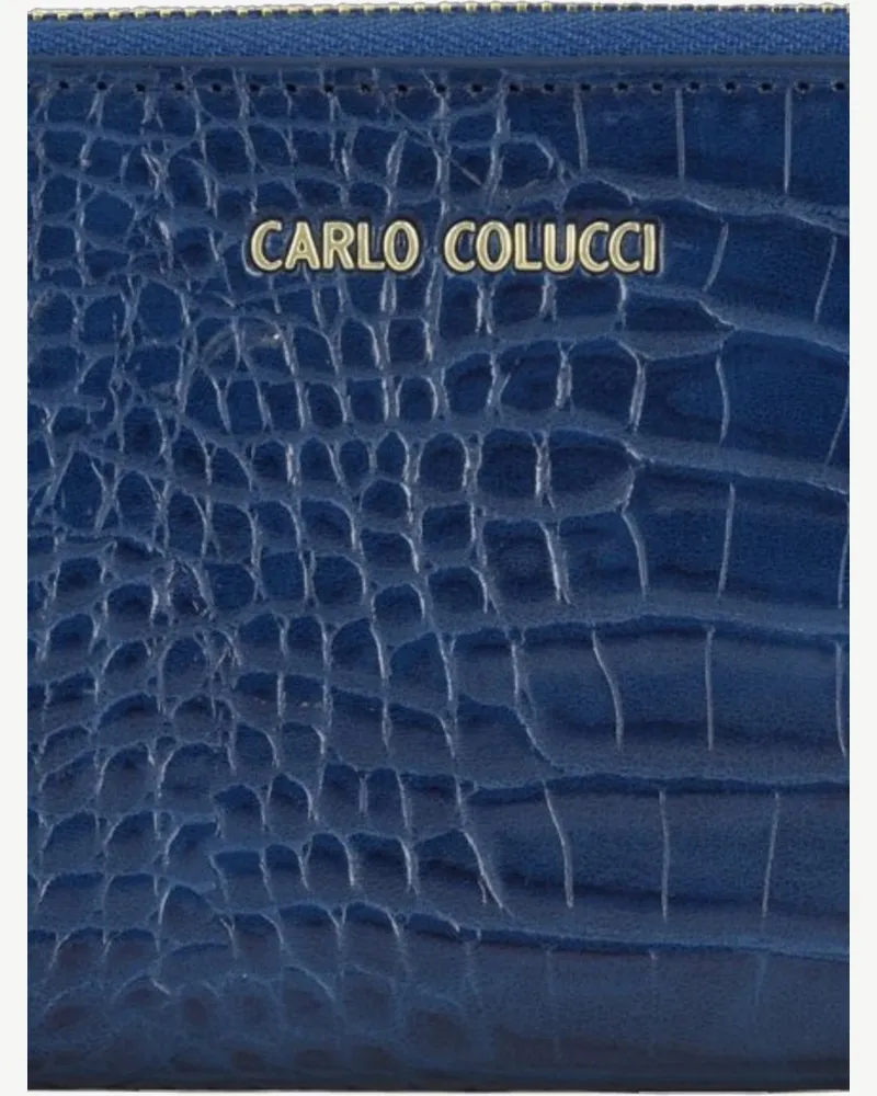 Carlo Colucci Geldbeutel Blau