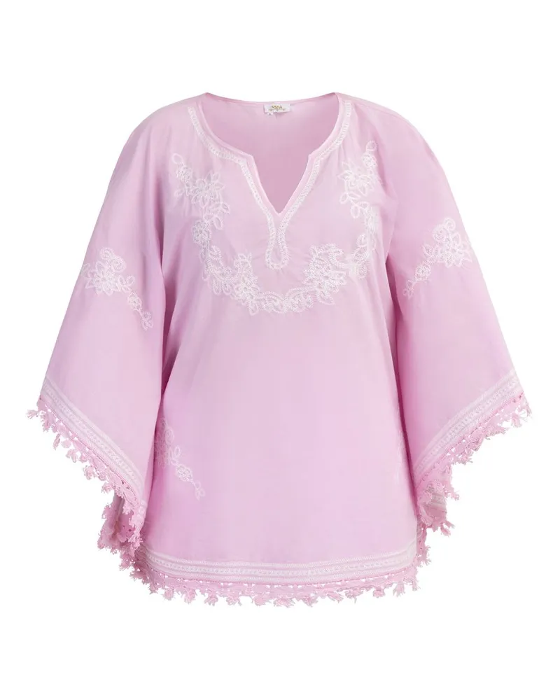 Usha Poncho Rosa