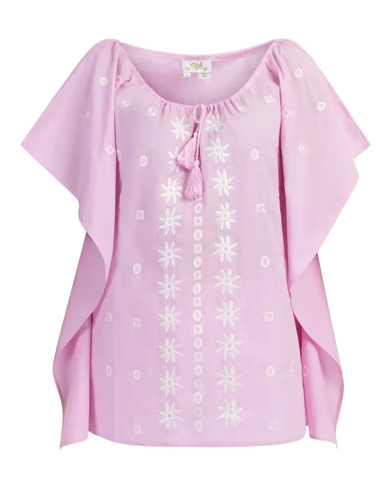 Usha Poncho Rosa