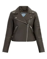 DreiMaster Bikerjacke aus Leder Braun