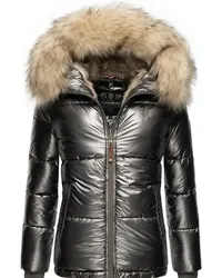 NAVAHOO Winterjacke Schwarz