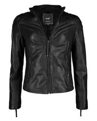 Maze Lederjacke Schwarz