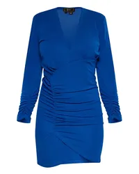 FAINA Minikleid aus Jersey Blau