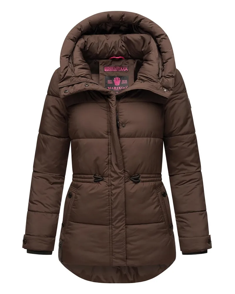 Marikoo Steppjacke Braun