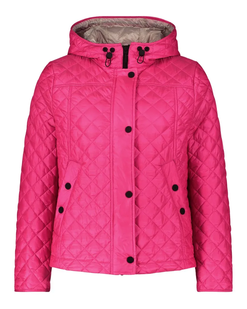 AMBER & JUNE Steppjacke Rosa