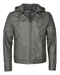 Maze Lederjacke Grau