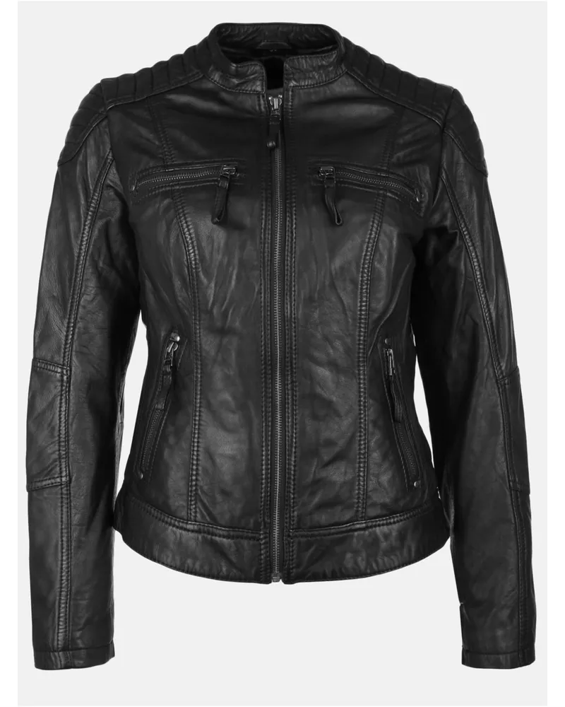 7 eleven Bikerjacke Schwarz