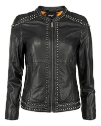 Maze Lederjacke Schwarz