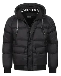 Indicode Winterjacke Schwarz