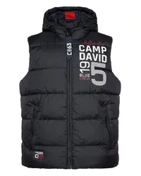 CAMP DAVID Weste Blau