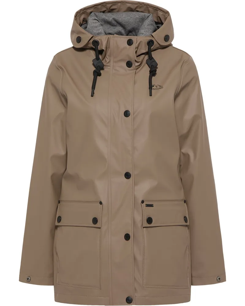 IceBound Regenjacke Braun