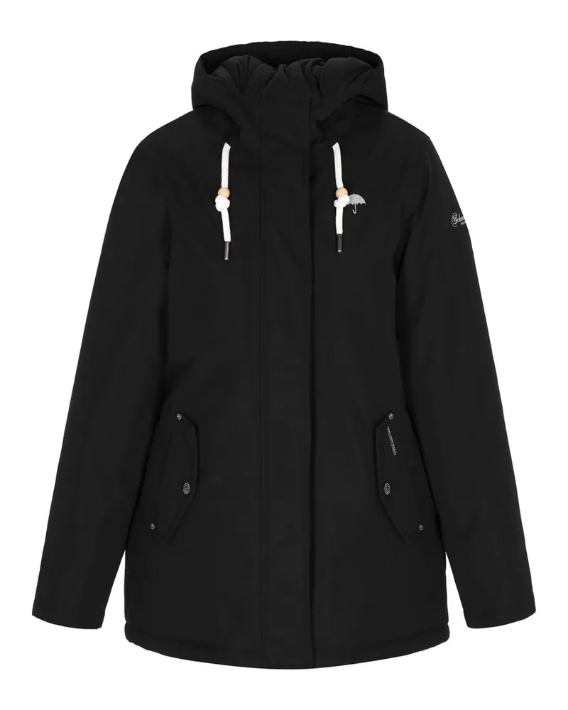 Schmuddelwedda Winterjacke Schwarz