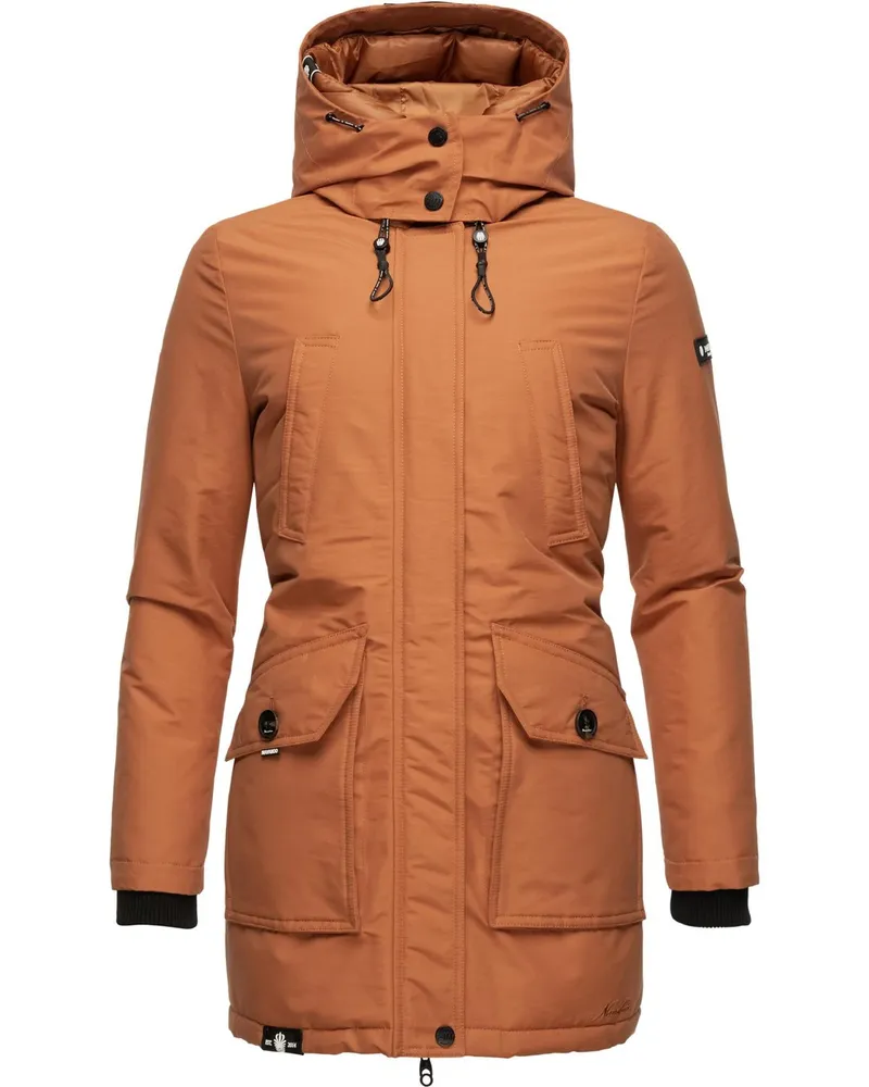 NAVAHOO Winterjacke Braun