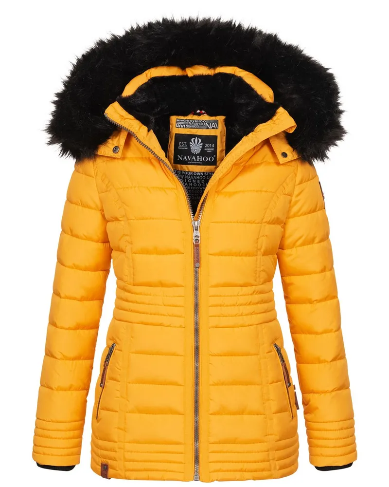 NAVAHOO Winterjacke Gelb