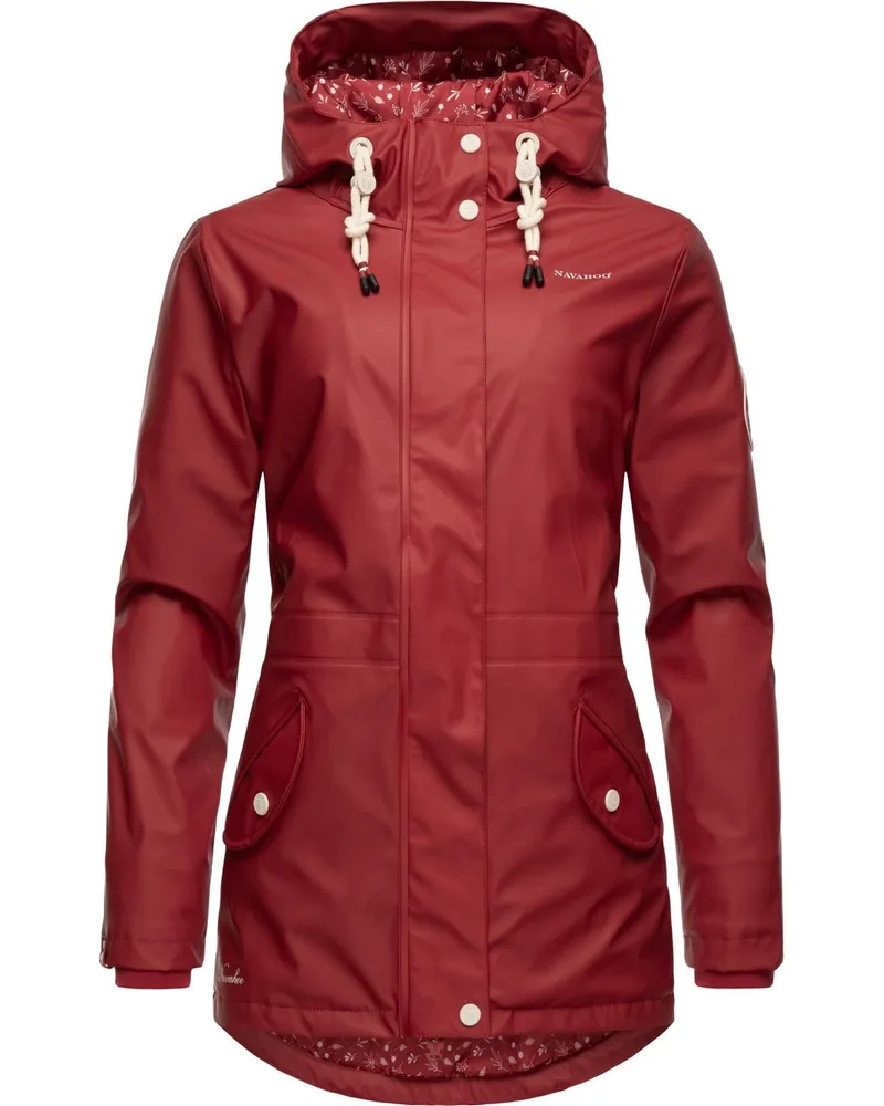 NAVAHOO Regenjacke Rot