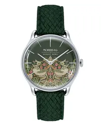 August Berg Armbanduhr Morris & Co Grün