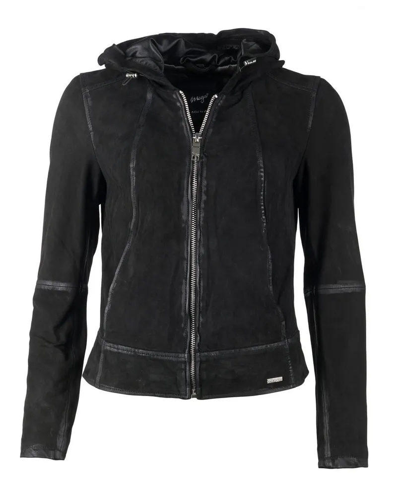 Maze Lederjacke Schwarz