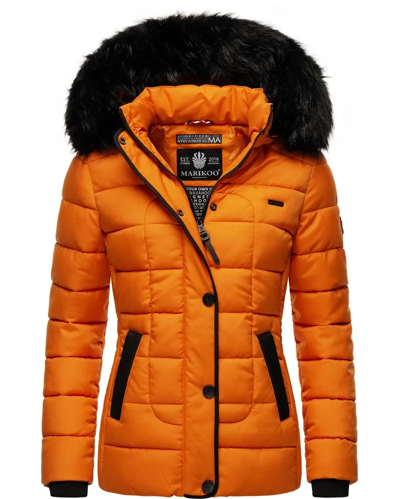 Marikoo Winterjacke Orange