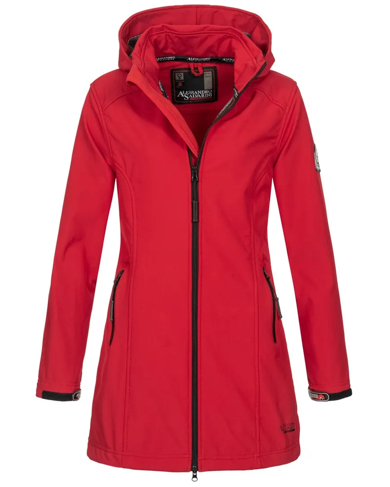 Alessandro Salvarini Softshelljacke Rot