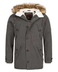 Indicode Parka Grau