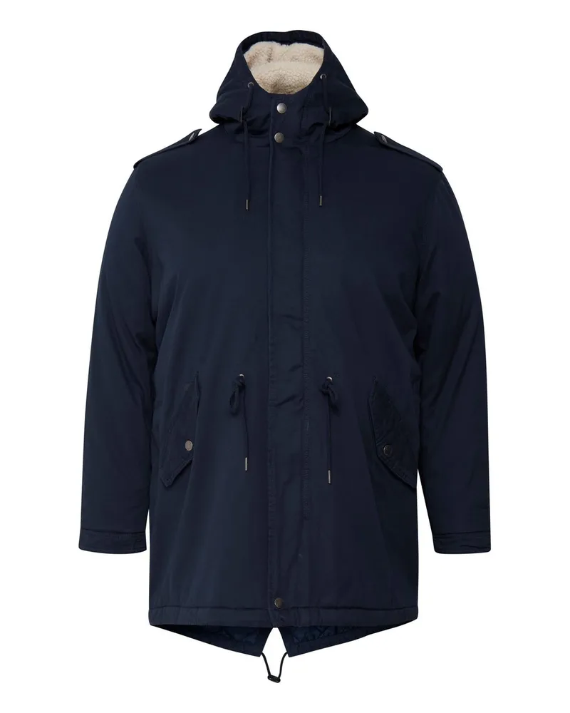 !Solid Parka Blau