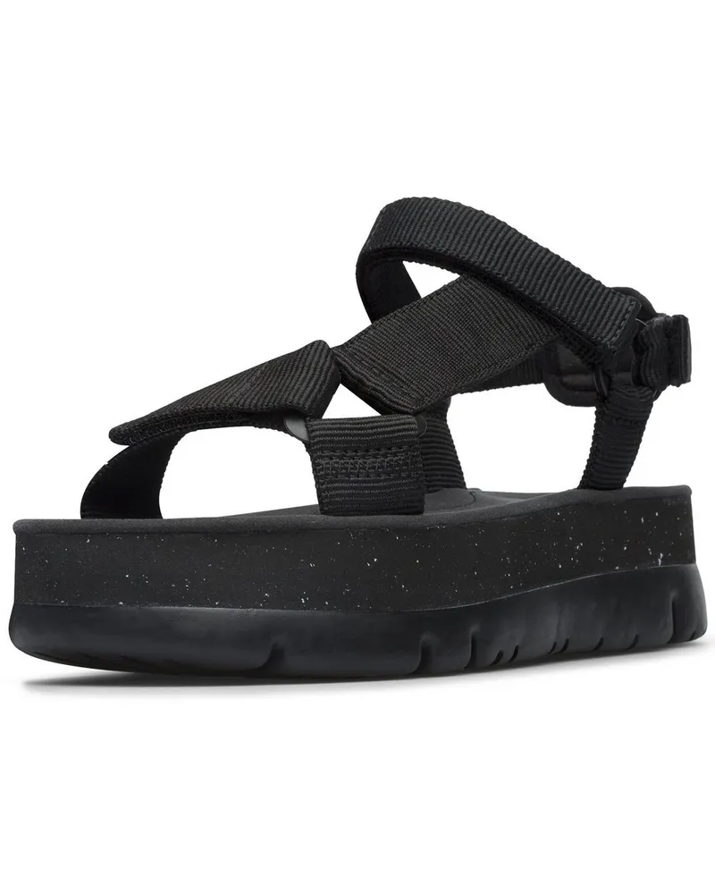 Camper Riemchensandalen Schwarz