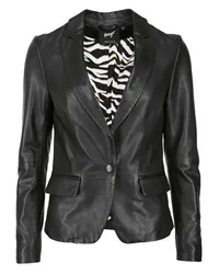 Maze Lederblazer Schwarz