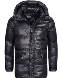 Indicode Winterjacke Schwarz