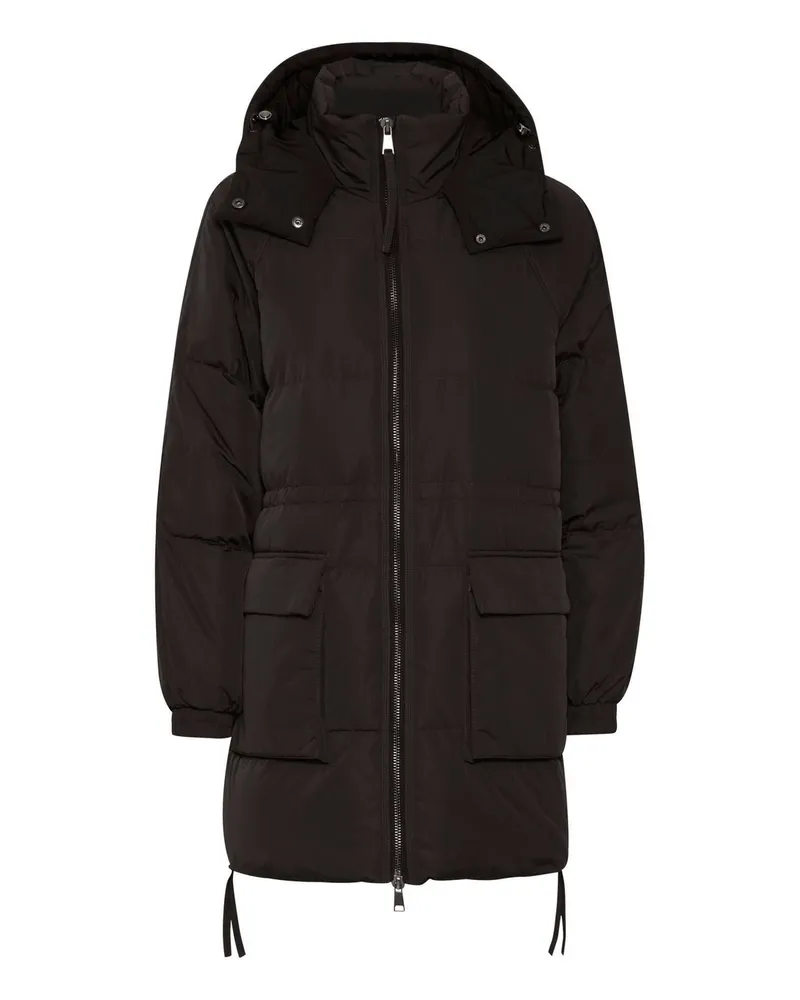 b.young Parka Schwarz