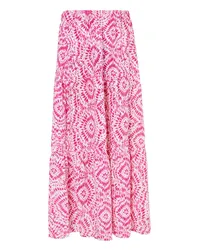 IZIA Maxirock mit Print Rosa