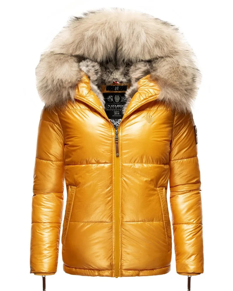 NAVAHOO Winterjacke Gelb